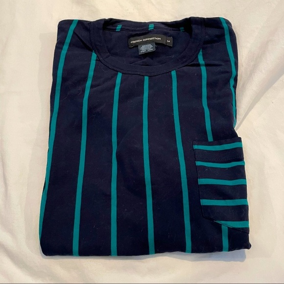 French Connection Stripped Tee - Picture 1 of 3
